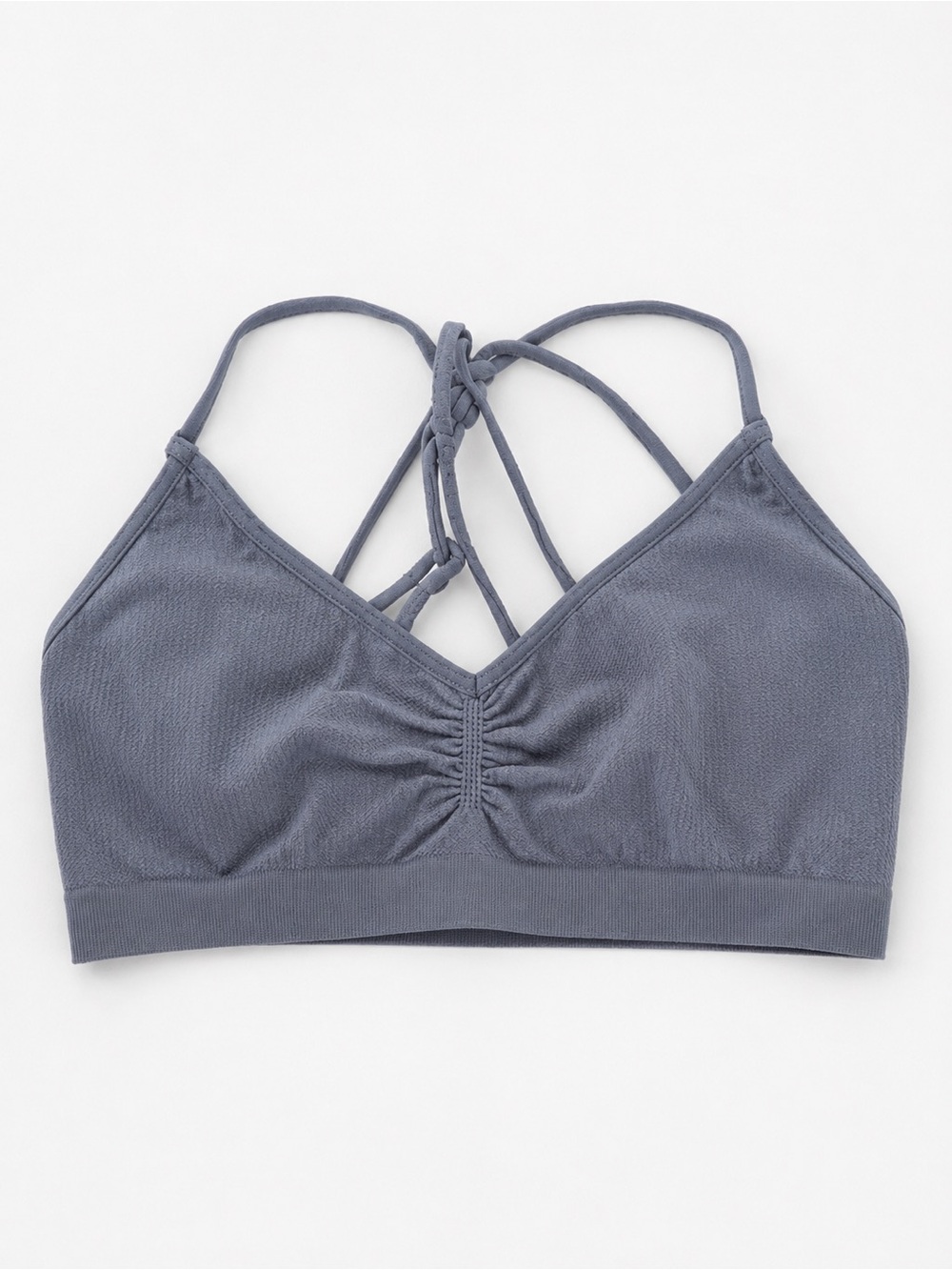 🖤 Free People Intimately Seamless Strapy Bralette in Slate Gray Size M/L